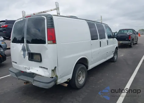 1999 Chevrolet Express z USA, uszkodzony, nr VIN 1GCFG15W9X1145423